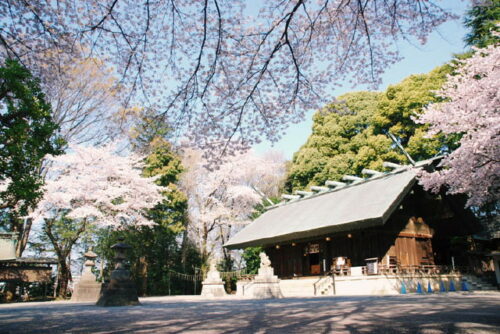 春の神明社