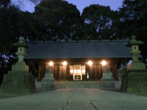 夜の神明社